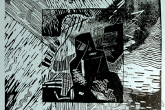 "Creation 1", 2005, X3, 31.5x31.5cm