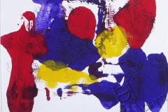 "Night in the City 4", 2009, paper/monotype