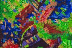 "Summer is coming soon", 2011, paper/mixed media, 32x32cm