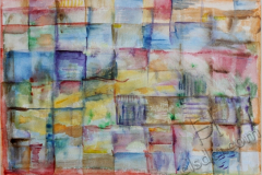 "Night thoughts 1", 2011, paper/watercolor, 25x36cm