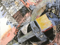 "Love 1", 2004, mixed media, 32x32cm