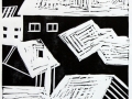 "Roofs 3", 2013, X3, 10x10cm