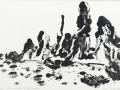 "Rocks 3", March 2009, paper/monotype