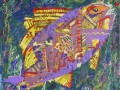 "Fish 2", 2011, paper/mixed media, 40x40cm