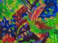 "Summer is coming soon", 2011, paper/mixed media, 32x32cm