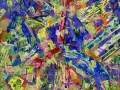 "Causeless joy", 2011, paper/mixed media, 32x32cm