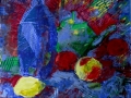 "Still life with lemon", 2011, paper/mixed media, 32x32cm