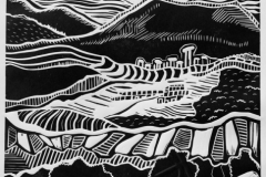 "Zygalga. Stone river 1", 2016, X3, 40x32cm