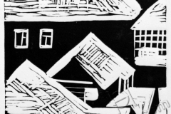 "Roofs 1", 2013, X3, 10x10cm