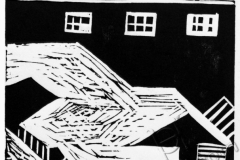 "Roofs 2", 2013, X3, 10x10cm