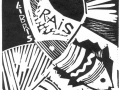 "Rice's Exclibis", 2003, X3, 10x9cm