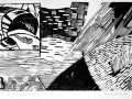 "Unknown planet", 2005, X3, 19x31cm