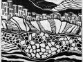 "Zygalga. Stone river 2", 2016, X3, 40x32cm