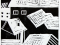 "Roofs 3", 2013, X3, 10x10cm