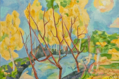 "Autumn", 2000, canvas/oil, 70x65