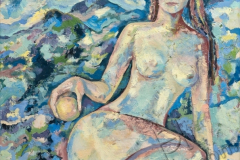 "Eva", 2003, canvas/oil, 65x64.5