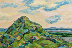 "Mountain 2", 2004, canvas/oil, 70x90