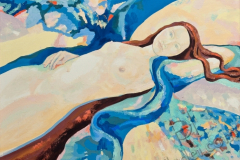 "At the dawn", 2007, canvas/oil, 80x100