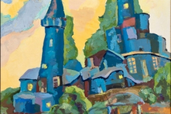 "The Old City", 2008, canvas/oil, 70x50