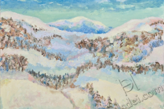 "Winter in the Mountains", 2011, canvas/oil, 60x80