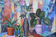 "From the life of plants 3", 2011, canvas/oil, 50x70