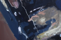 "Composition 3", January 2013, canvas/oil, 50x35