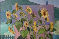 "Sunflowers", August 2013, canvas/oil, 40x50