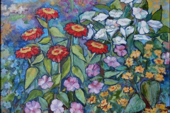"Gerberas", August 2013, canvas/oil, 50x60