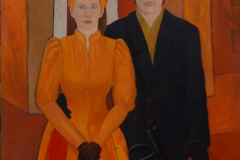 "Dream of a past life 1", August 2014, canvas/oil, 95x70
