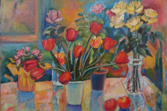 "Birthday", 2015, canvas/oil, 60x80