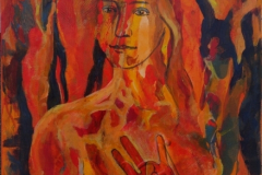 "Fire", October 2015, canvas/acrylic, 70x50