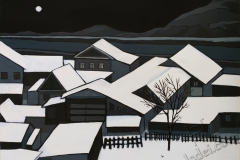 "Roofs 1", 2019, canvas/acrylic, 70х95cm