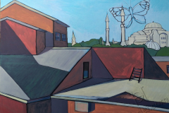 "Butterfly effect 1", 2019, canvas/acrylic, 70х90cm
