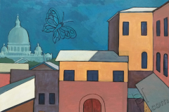 "Butterfly effect 2", 2019, canvas/acrylic, 70х90cm