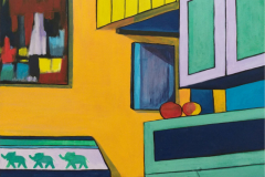 "Interior 1", 2020, canvas/acrylic, 90х70m