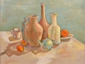 "Three Oranges", 1999, canvas/oil, 50x60