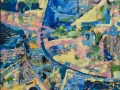 "Atlantis", 2000, canvas/tempera, 80x60