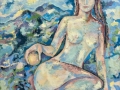 "Eva", 2003, canvas/oil, 65x64.5