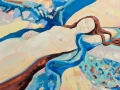 "At the dawn", 2007, canvas/oil, 80x100