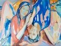 "Contract, or something about love", 2008, canvas/oil, 70x100