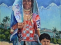 "Karnataka Lady", 2009, canvas/oil, 100x80