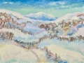 "Winter in the Mountains", 2011, canvas/oil, 60x80
