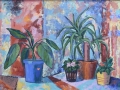 "From the life of plants 1", 2011, canvas/oil, 50x70