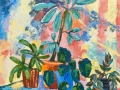 "From the life of plants 2", 2011, canvas/oil, 60x60