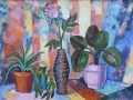 "From the life of plants 3", 2011, canvas/oil, 50x70