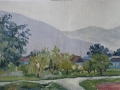 "Etude 3", August 2013, cardboard/oil, 25x40