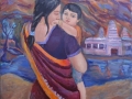 "Arunachala", 2014, canvas/oil, 100x80