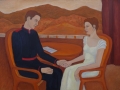 "A dream about a past life 2", August 2015, canvas/oil, 95x70