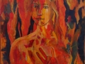 "Fire", October 2015, canvas/acrylic, 70x50