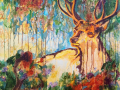 "Spirit of forest 1", 2018, canvas/acrylic, 95х70cm